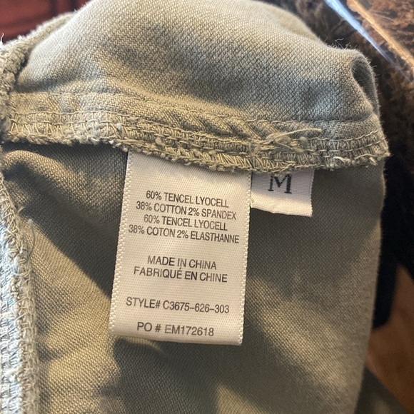 Cloth & Stone Joggers Pockets Lyocell Blend Size Medium - Picture 4 of 4